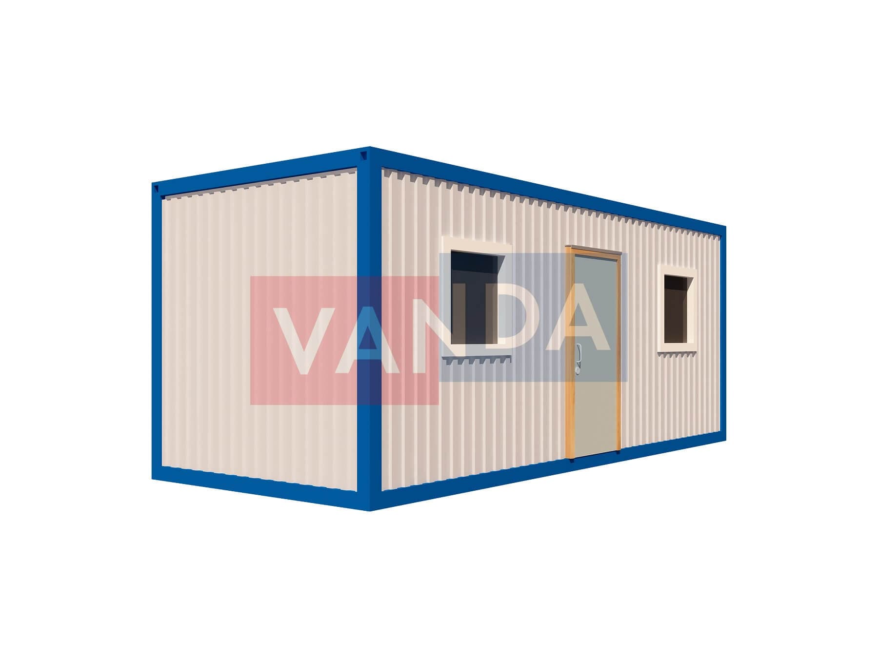 Блок-контейнер прорабский №4 (вариант 2)